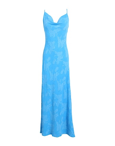 TOPSHOP Long dress Azure 100% Polyester
