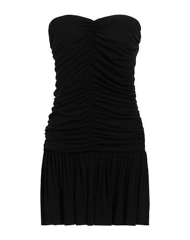 DSQUARED2 Short dress Black 100% Viscose, Polyamide, Elastane