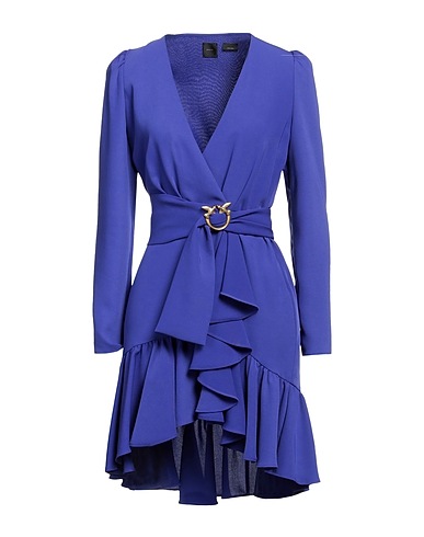 PINKO Vestito corto Viola 100% Poliestere
