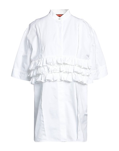 COLVILLE Vestito chemisier Bianco 100% Cotone