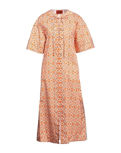 COLVILLE Midi dress Rust 100% Cotton