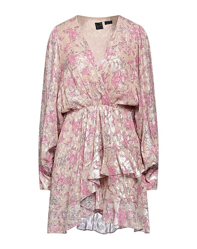 PINKO Short dress Beige 80% Viscose, 20% Polyester