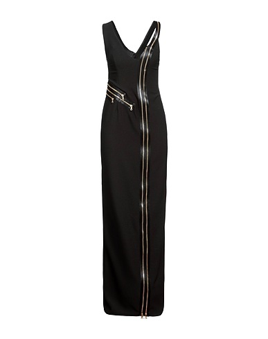 UNDERCOVER Long dress Black 54% Polyester, 46% Triacetate