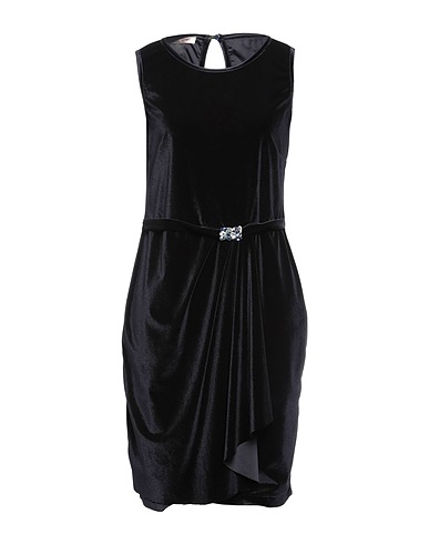 FRANCESCA FERRANTE Short dress Midnight blue 96% Polyester, 4% Elastane