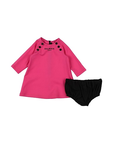 BALMAIN Vestito Baby  Fucsia 68% Viscosa, 28% Poliammide, 4% Elastan