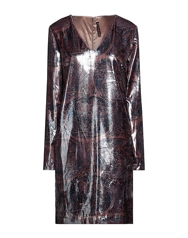 MANILA GRACE Sequin dress Antique rose 100% Polyester
