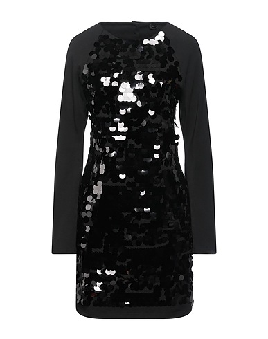 ACTITUDE by TWINSET Short dress Black 95% Cotton, 5% Elastane, Polyester