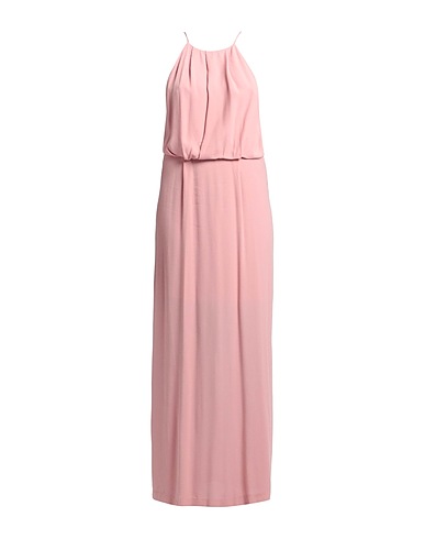 SAMSØE Φ SAMSØE Long dress Pink 100% Viscose, Polyamide