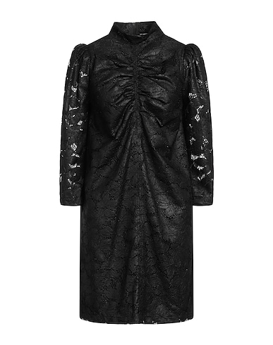 8PM Vestito corto Nero 90% Nylon, 10% Elastan