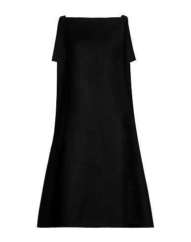 MAISON MARGIELA Midi dress Black 100% Wool, Silk, Polyester