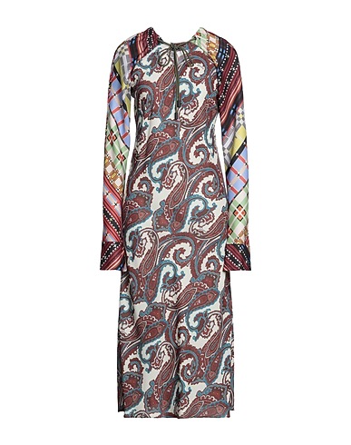 DSQUARED2 Midi dress Brown 100% Polyester
