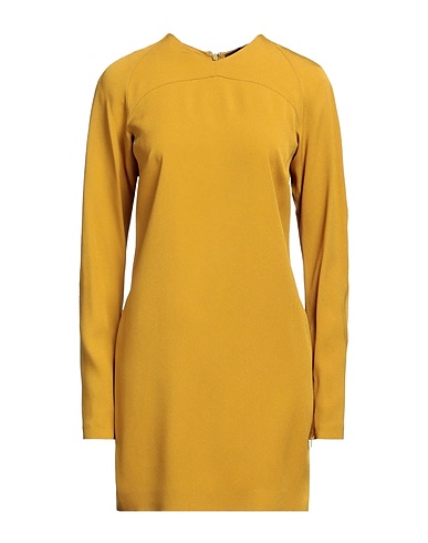DSQUARED2 Kurzes Kleid Senf 81% Acetat, 19% Viskose