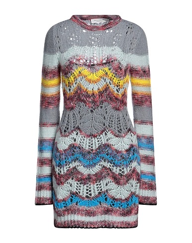 PHILOSOPHY di LORENZO SERAFINI Sheath dress Grey 50% Polyamide, 30% Mohair wool, 20% Wool