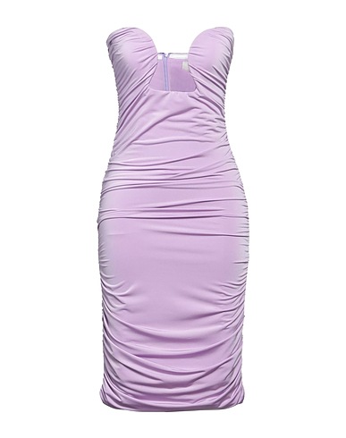 VICOLO Midi dress Mauve 95% Viscose, 5% Elastane