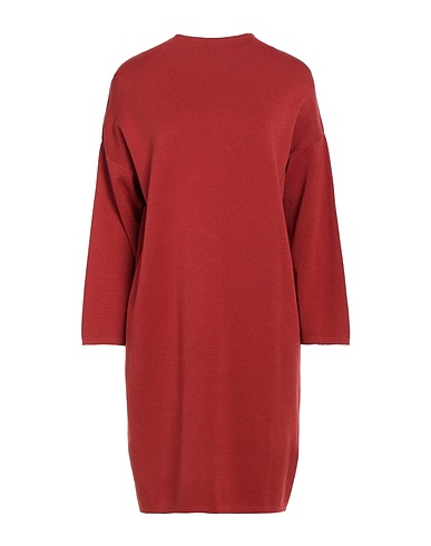 SOALLURE Short dress Brick red 72% Viscose, 28% Polyester