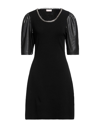 LIU •JO Office dress Black 62% Viscose, 38% Polyester