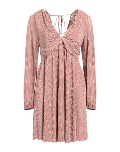 VICOLO Vestito corto Rosa antico 100% Poliestere