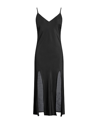 TWINSET Long dress Black 100% Polyester