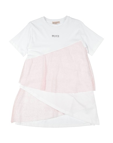 PUCCI Dress White 100% Cotton, Polyester