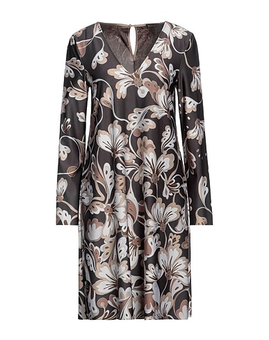 MALÌPARMI Midi dress Lead 86% Polyester, 14% Elastane