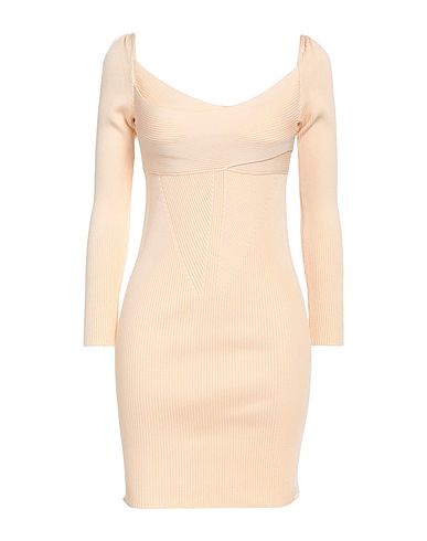 PINKO Short dress Beige 64% Viscose, 36% Polyamide