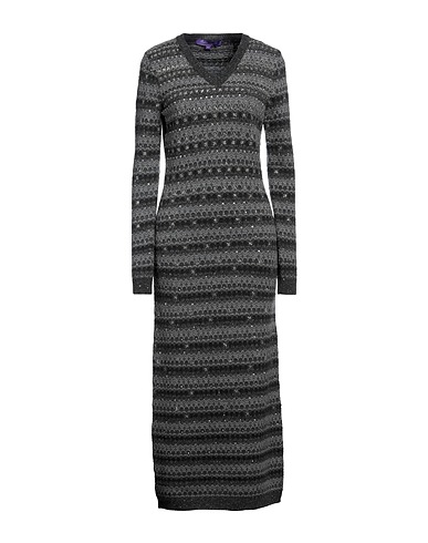 RALPH LAUREN COLLECTION Knit dress Grey 61% Cashmere, 28% Silk, 11% Wool