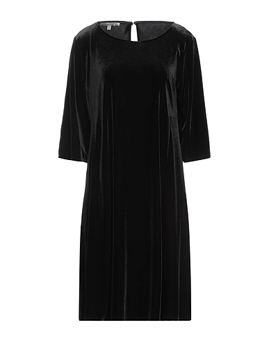 LA FÉE MARABOUTÉE Short dress Black 93% Polyester, 7% Elastane