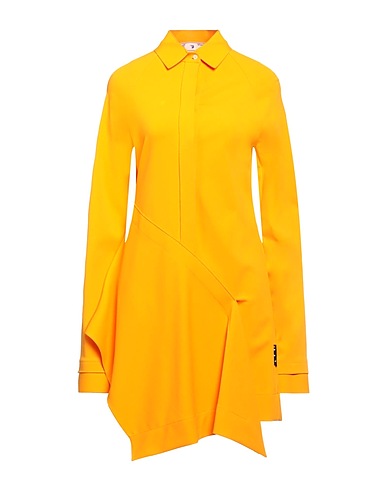 OFF-WHITE™ Shirt dress Mandarin 65% Viscose, 30% Polyamide, 5% Elastane