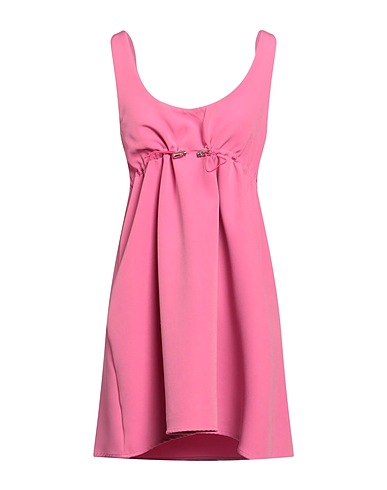 VICOLO Kurzes Kleid Rosa 62% Acetat, 38% Viskose
