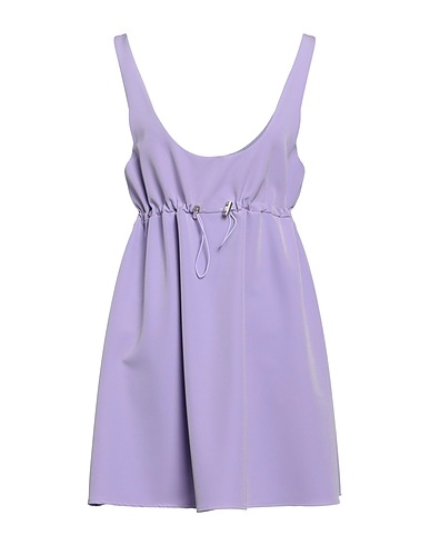 VICOLO Kurzes Kleid Lila 62% Acetat, 38% Viskose