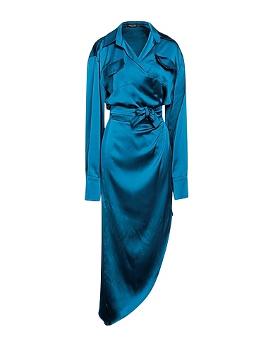 ACTUALEE Vestito chemisier Verde petrolio 100% Poliestere