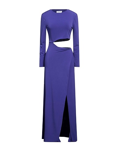 CINQRUE Long dress Purple 95% Polyester, 5% Elastane