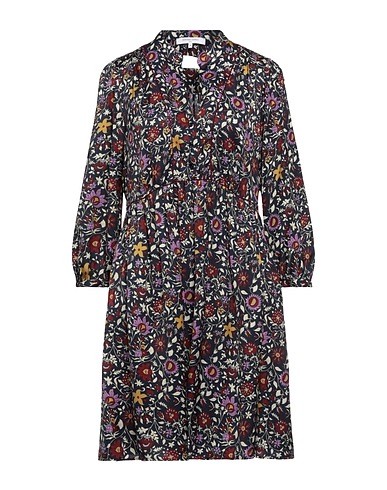 GERARD DAREL Shirt dress Midnight blue 100% Viscose, Polyester