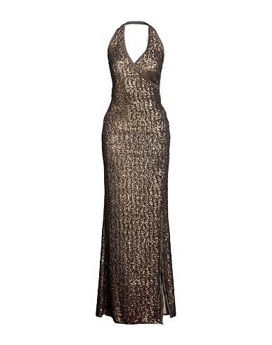 CHIARA BONI LA PETITE ROBE Long dress Military green 72% Polyamide, 28% Elastane