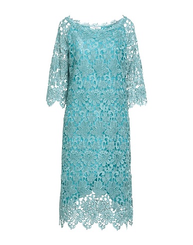CHARLOTT Vestito midi Turchese 100% Viscosa