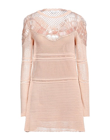ALBERTA FERRETTI Short dress Sand 100% Polyester
