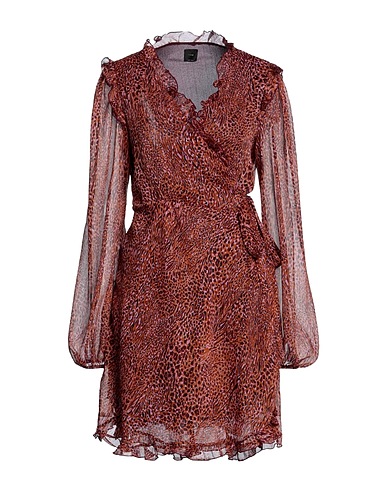 PINKO Hemdkleid Rosa 99% Polyester, 1% Metallfaser