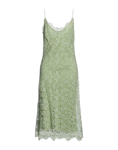 ERMANNO SCERVINO Midi dress Light green 80% Viscose, 20% Polyester