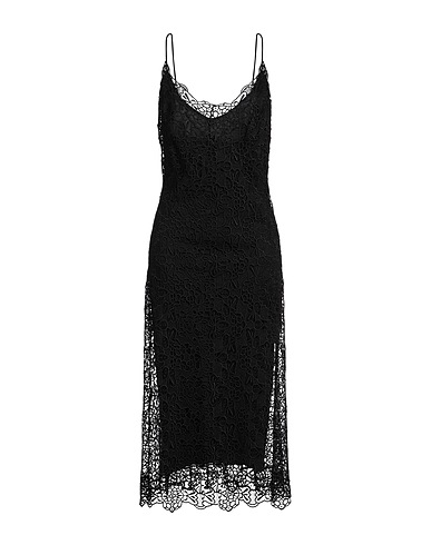 ERMANNO SCERVINO Midi dress Black 80% Viscose, 20% Polyester