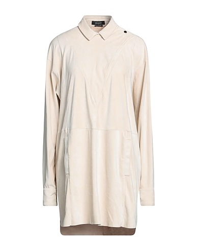 ISABEL MARANT Kurzes Kleid Beige 90% Polyester, 10% Polyamid