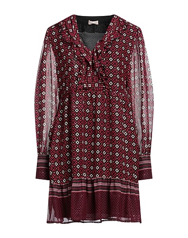 LIU •JO Short dress Garnet 100% Polyester