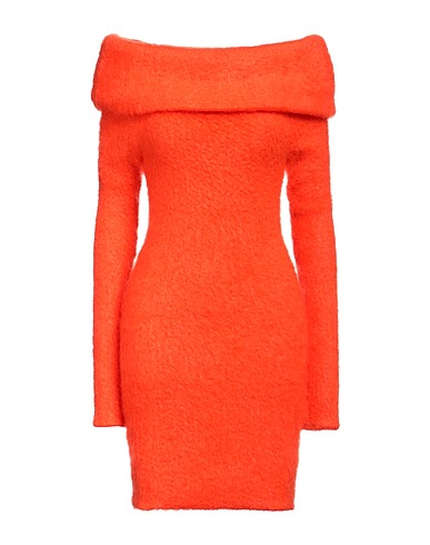 ISABEL MARANT Tubino Arancione 42% Lana mohair, 36% Fibre sintetiche, 18% Poliammide riciclato, 3% Lana, 1% Elastan