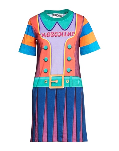 MOSCHINO Short dress Lilac 100% Cotton