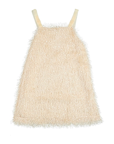 MONNALISA Dress Beige 100% Polyester