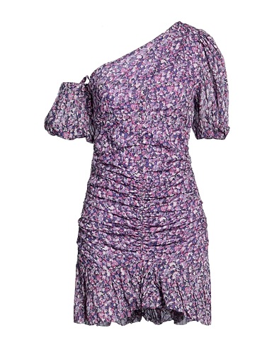 MARANT ÉTOILE Short dress Mauve 100% Cotton