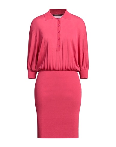 ALBERTA FERRETTI Vestito corto Fucsia 83% Viscosa, 17% Poliammide