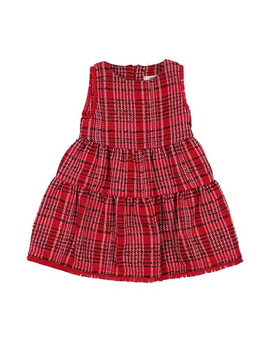 VICOLO Kleid Rot 50% Acryl, 30% Polyester, 15% Wolle, 5% Andere Fasern