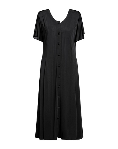 VETEMENTS Midi dress Black 93% Polyester, 7% Elastane