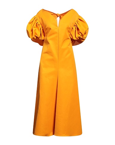 ROSIE ASSOULIN Long dress Mandarin 58% Cotton, 42% Acetate