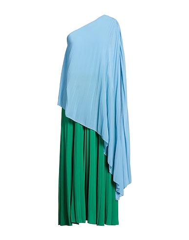SOUVENIR Long dress Light blue 100% Polyester